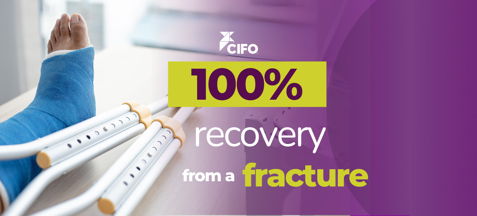 100% recovery from a fracture