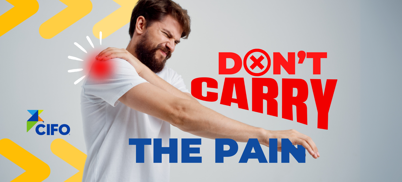 Don’t Carry the Pain