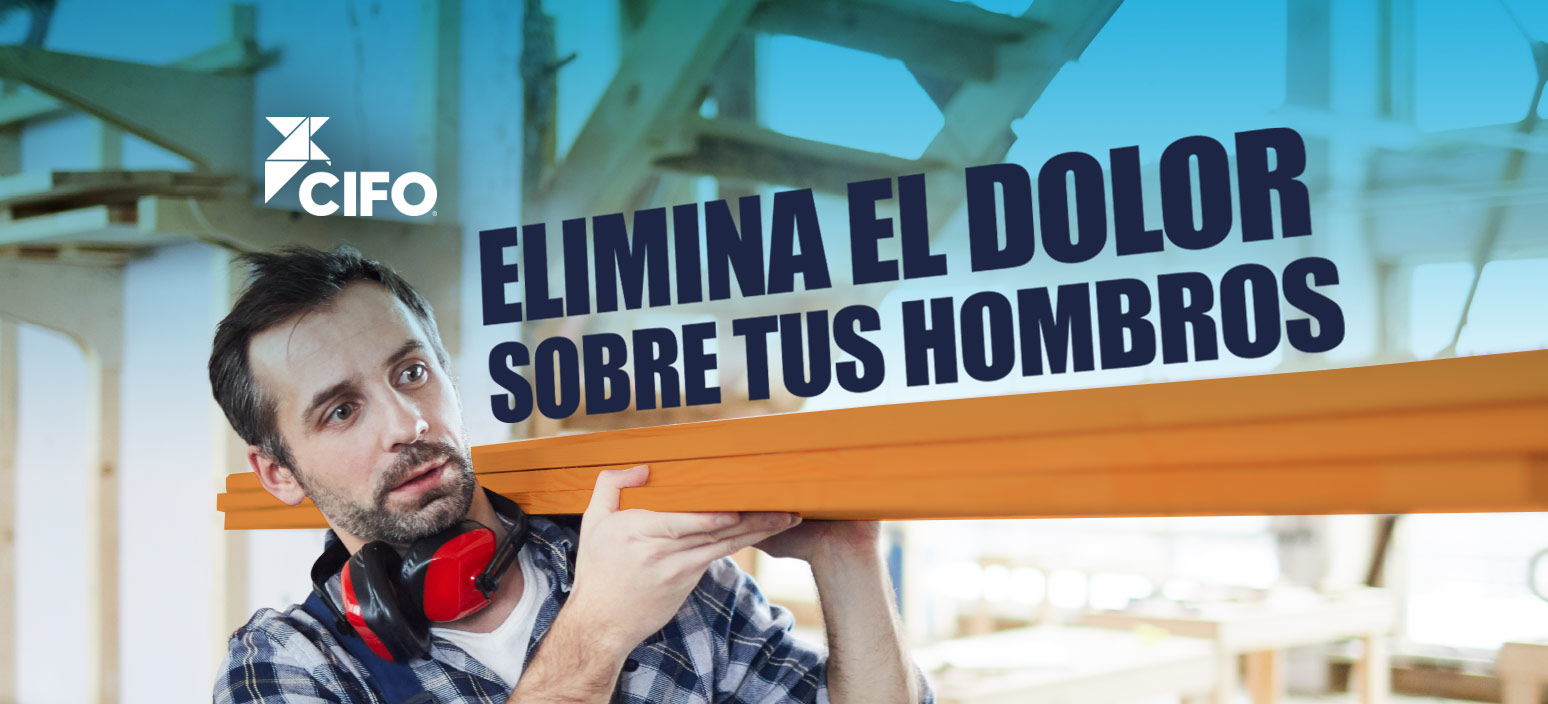 Elimina el dolor sobre tus hombros