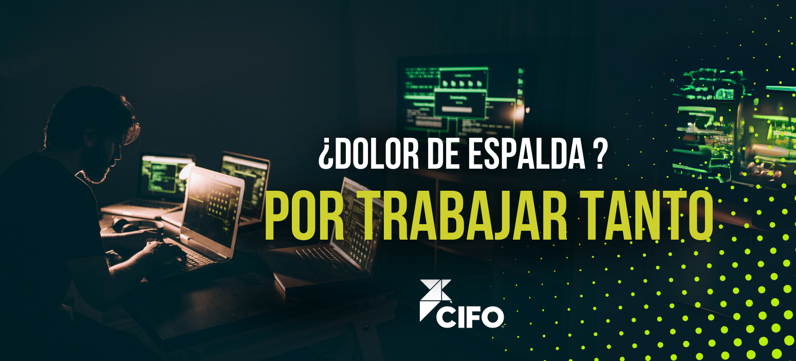 ¿Dolor de espalda?