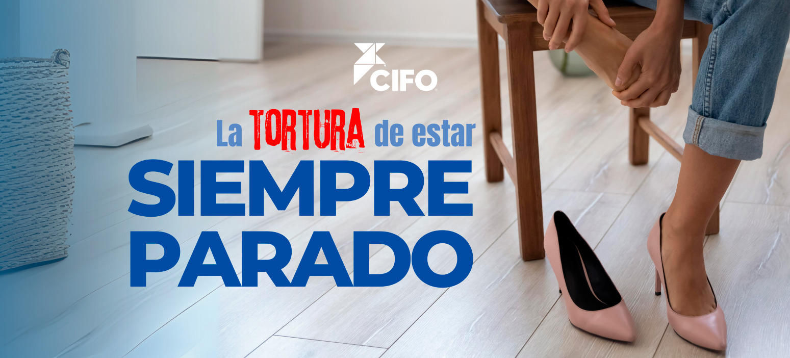 La tortura de estar siempre parado