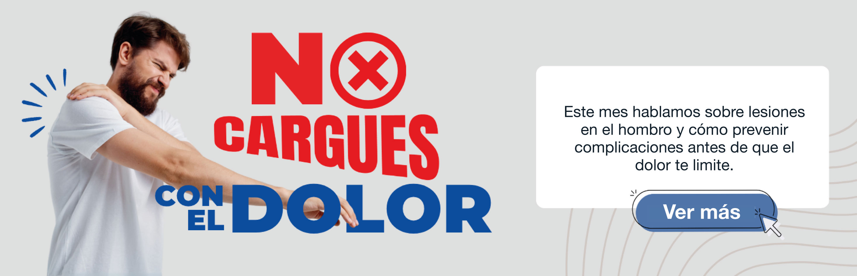 No cargues con el dolor